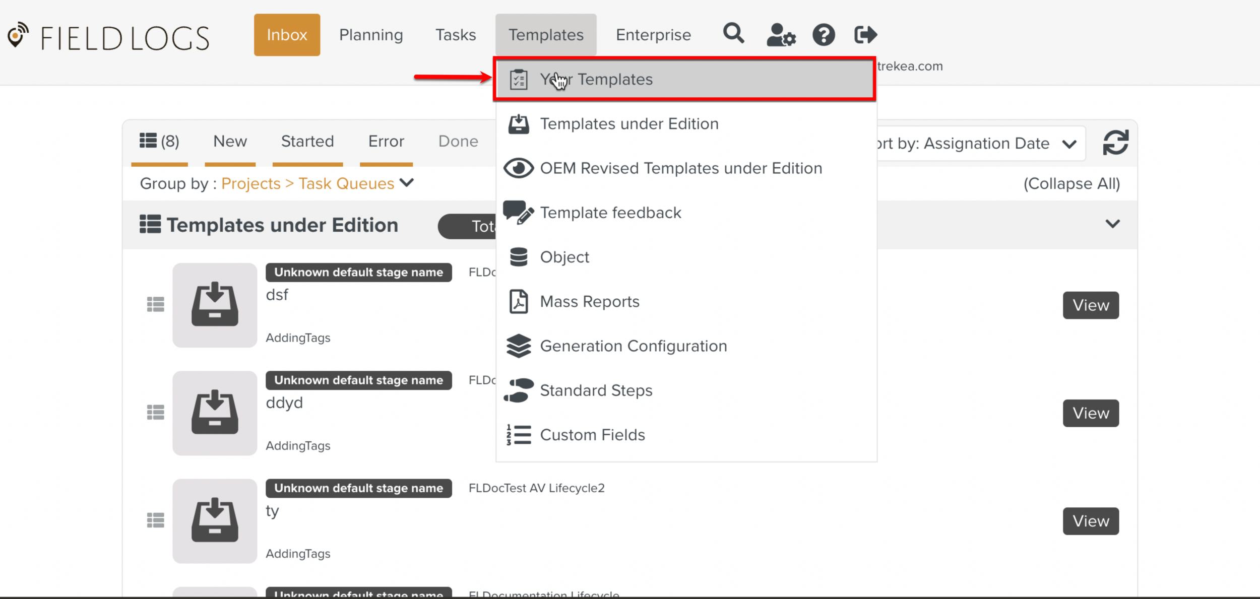 Importing a Template_2 png